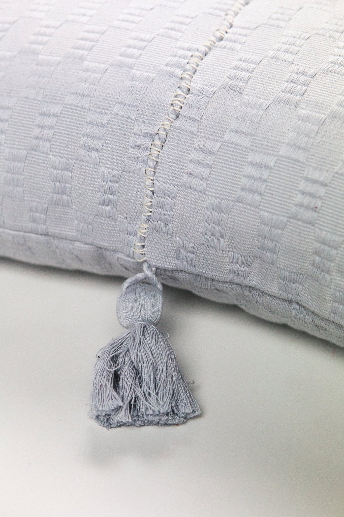 Antigua Pillow - Light Cool Grey - mosswell.us