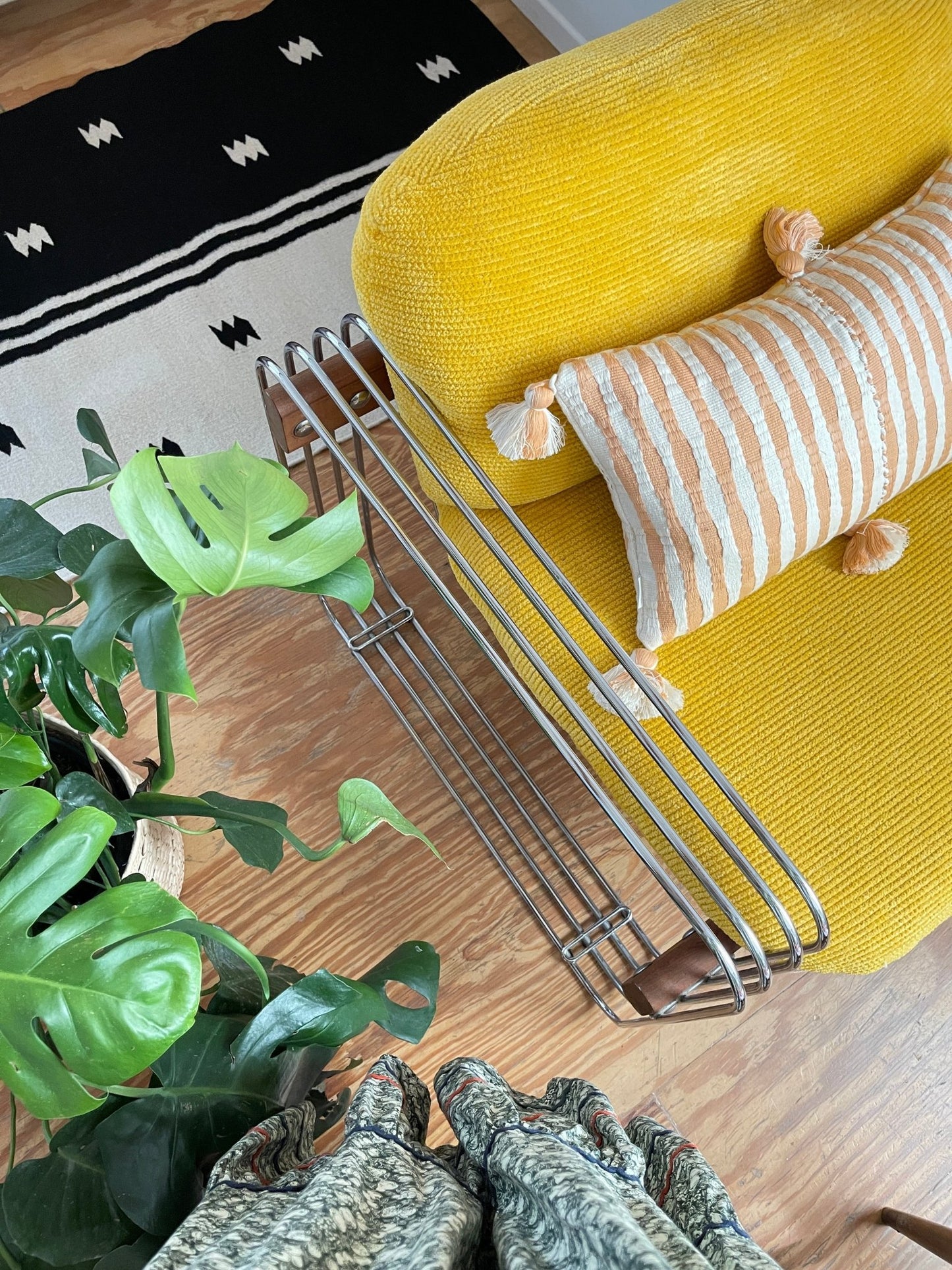 Antigua Pillow - Peach Stripe - mosswell.us