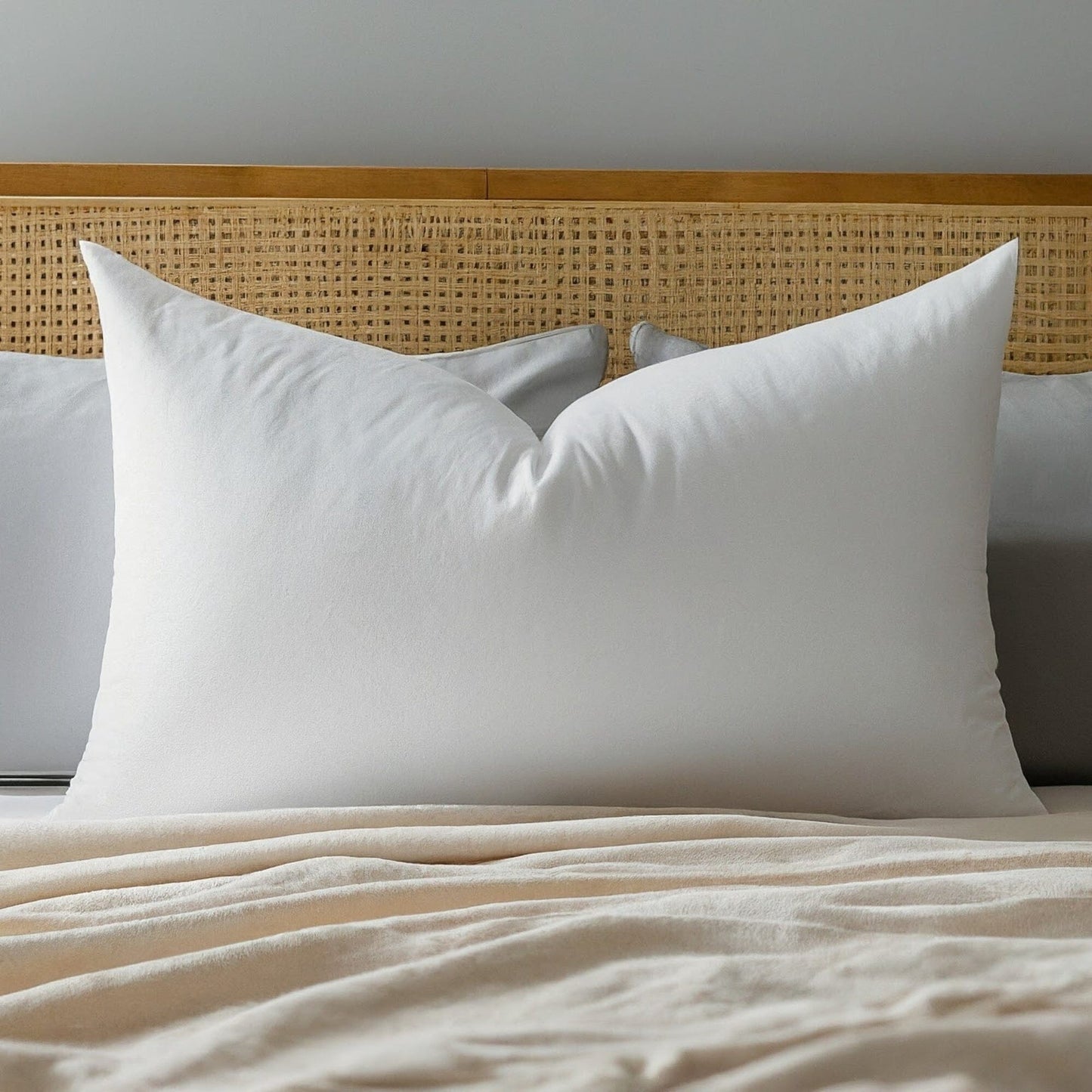 Dada Bedding Luxury 20x28 Pillow Insert - Soft Medium Firm, Premium Polyester, Perfect for Side and Back Sleepers - mosswell.us