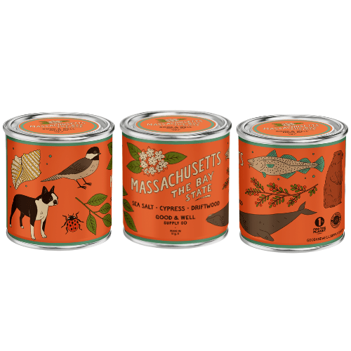 Massachusetts State Candle - mosswell.us