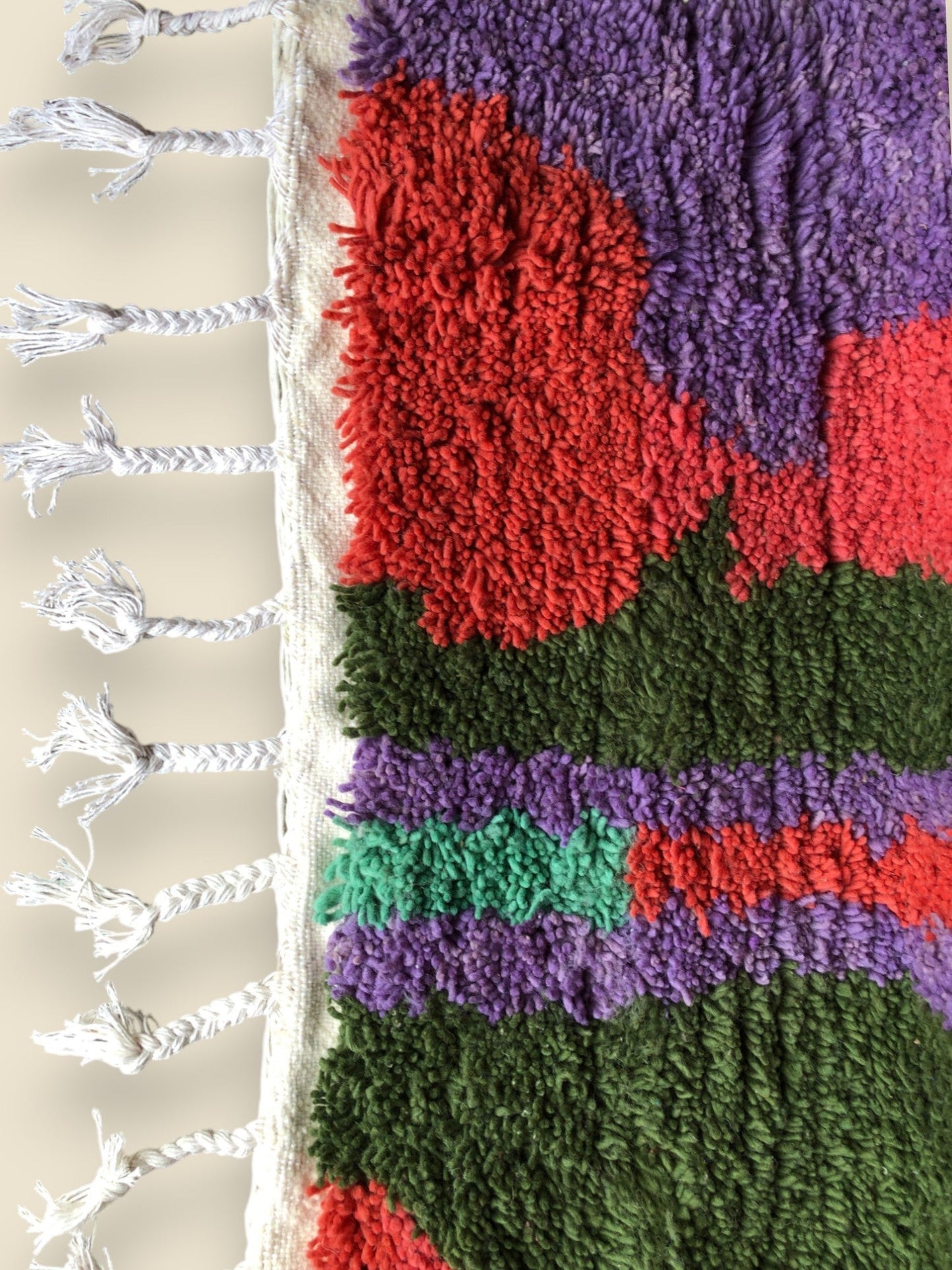 The Nadia Rug - Handwoven Moroccan Wool - Cat Rodeo