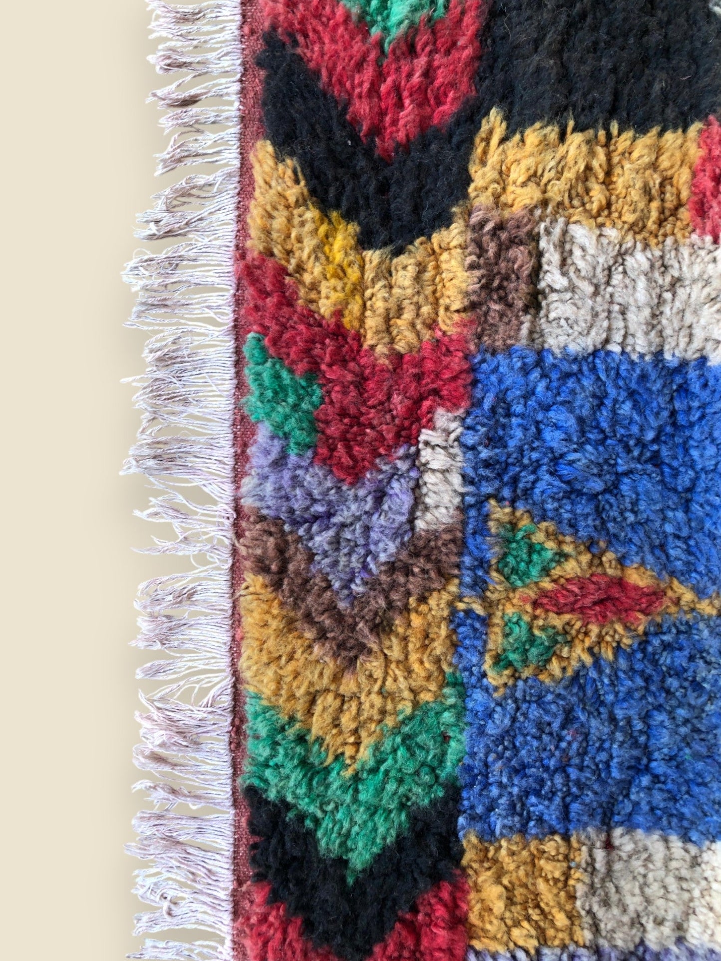 The Tazdayt Rug - Handwoven Moroccan Wool - Cat Rodeo