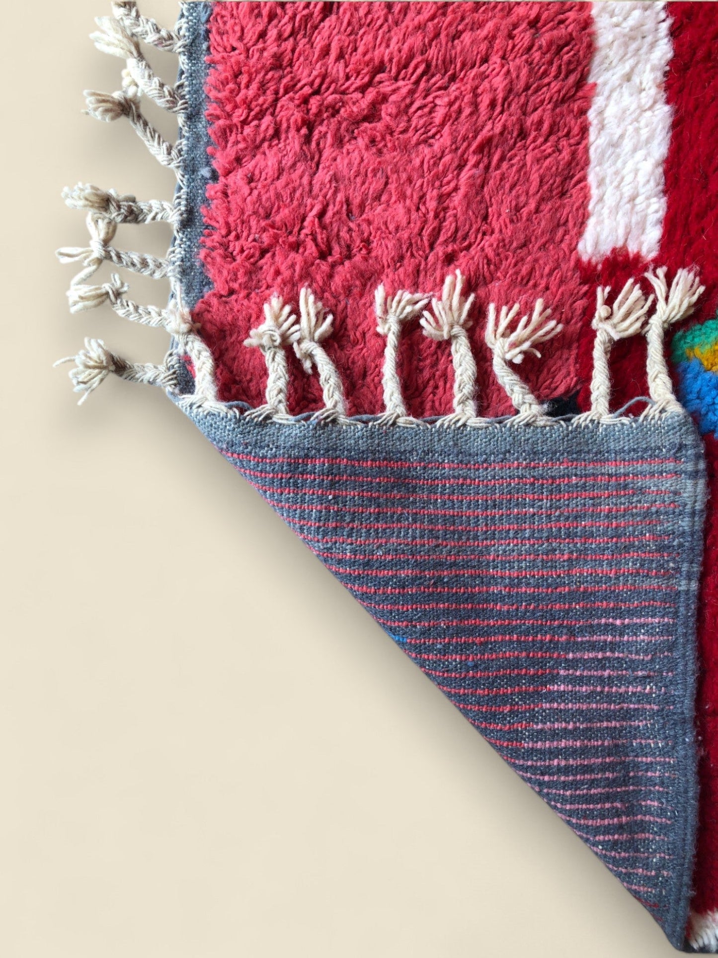 The Timlilit Rug - Handwoven Moroccan Wool - Cat Rodeo