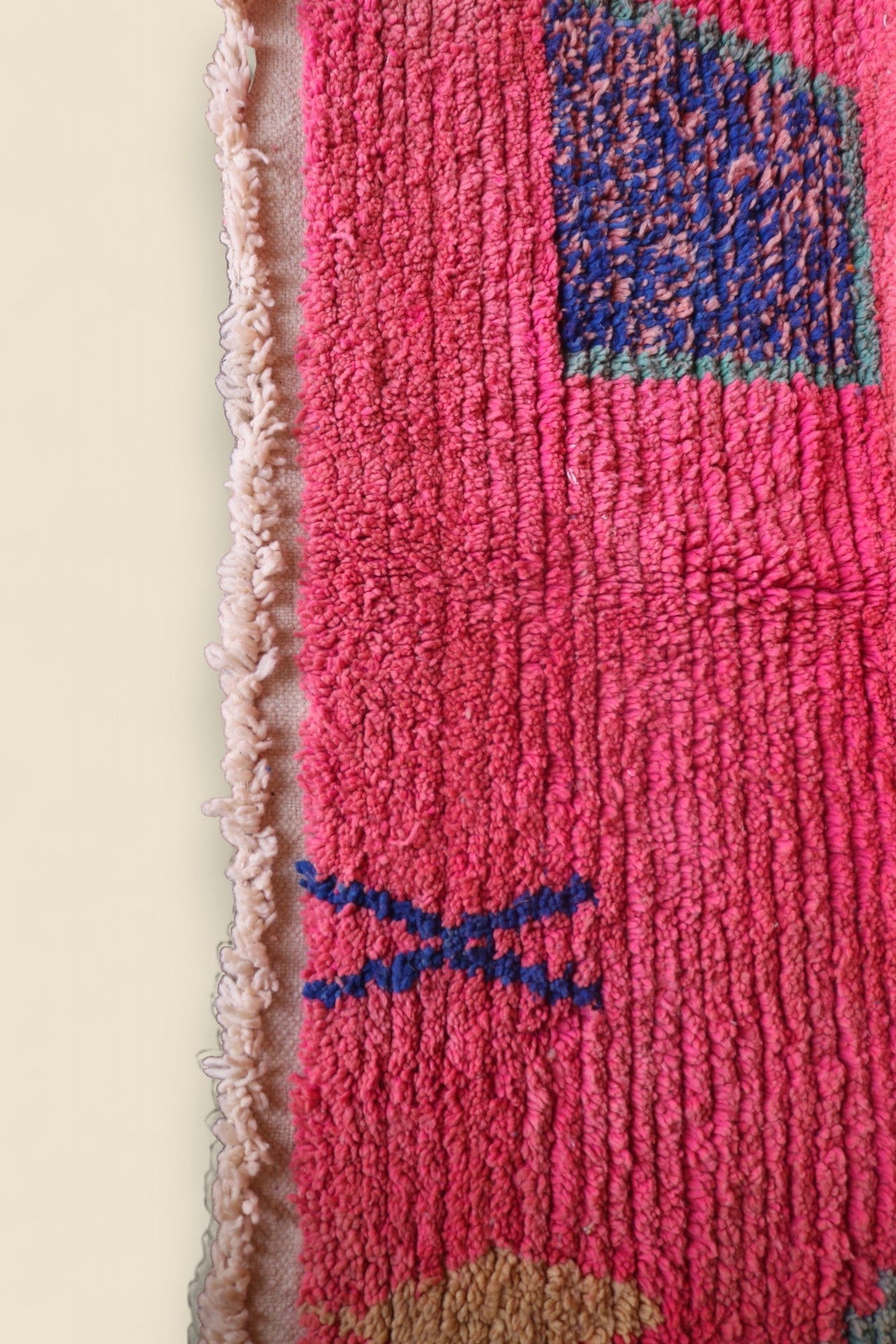 The Zafira Rug – Handwoven Moroccan Wool - Cat Rodeo