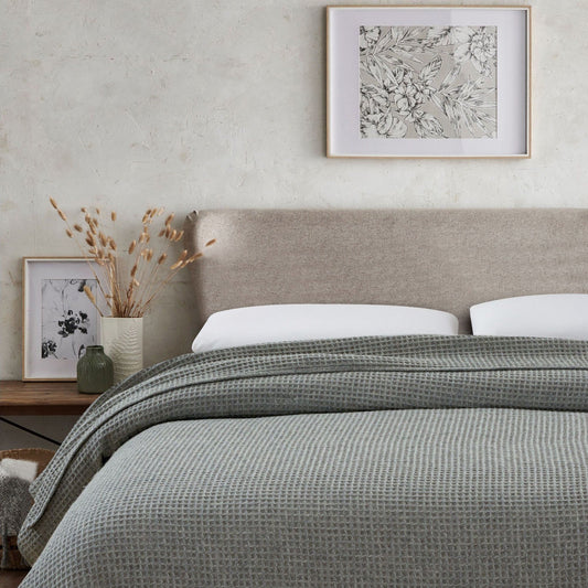 100% Merino Wool Waffle Weave Blanket - mosswell.us
