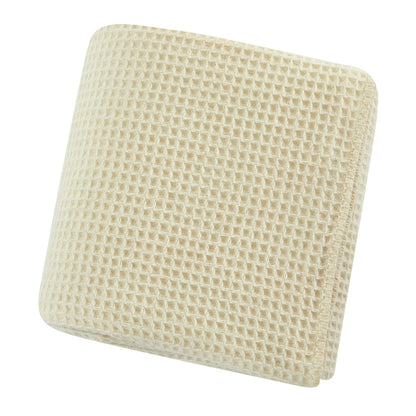 100% Merino Wool Waffle Weave Blanket - mosswell.us