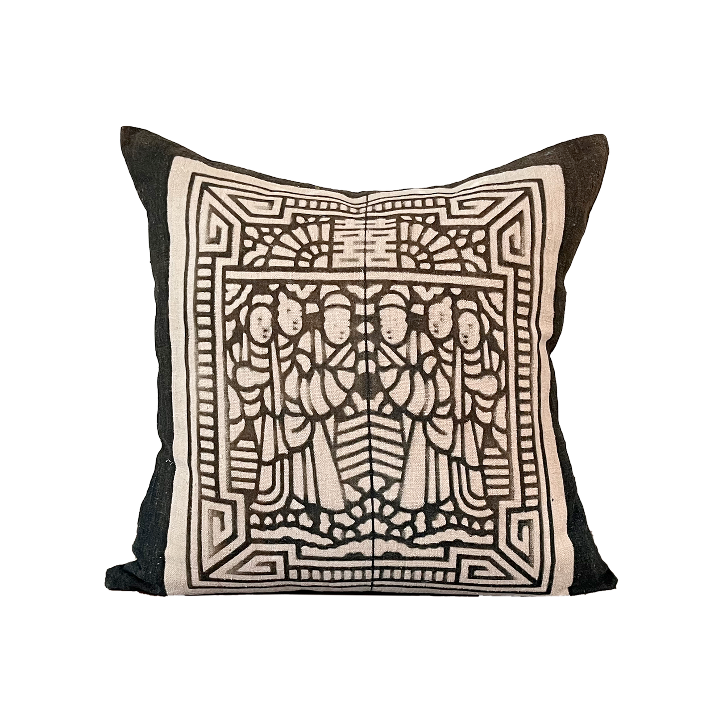Vintage Fabric Pillow #T.1043