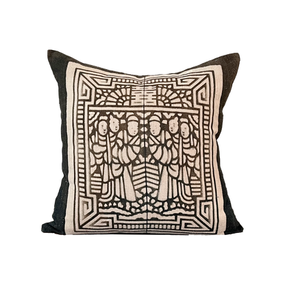 Vintage Fabric Pillow #T.1043