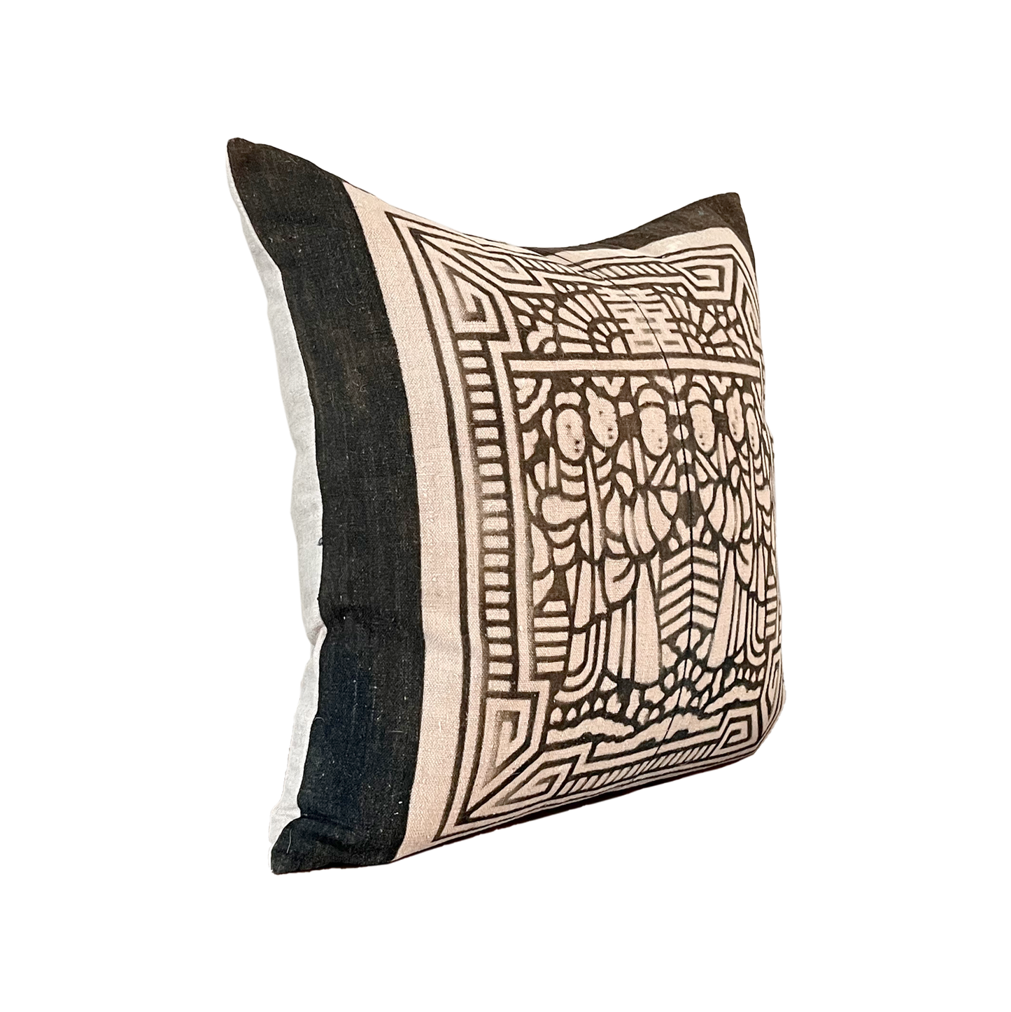 Vintage Fabric Pillow #T.1043