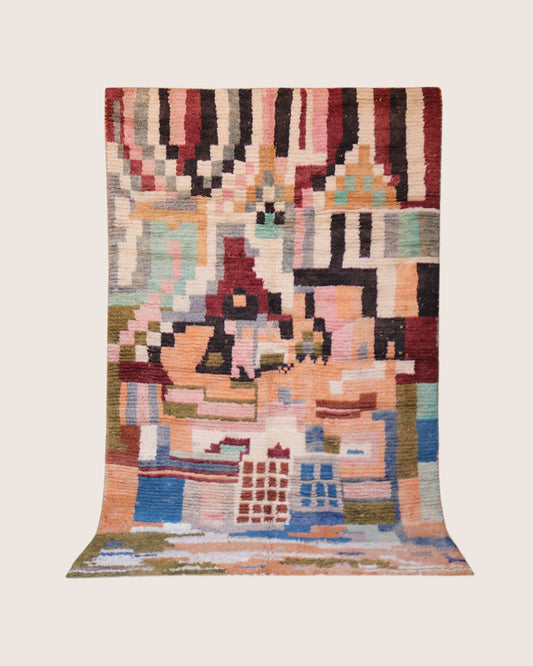 The Temzine Rug – Handwoven Moroccan Wool