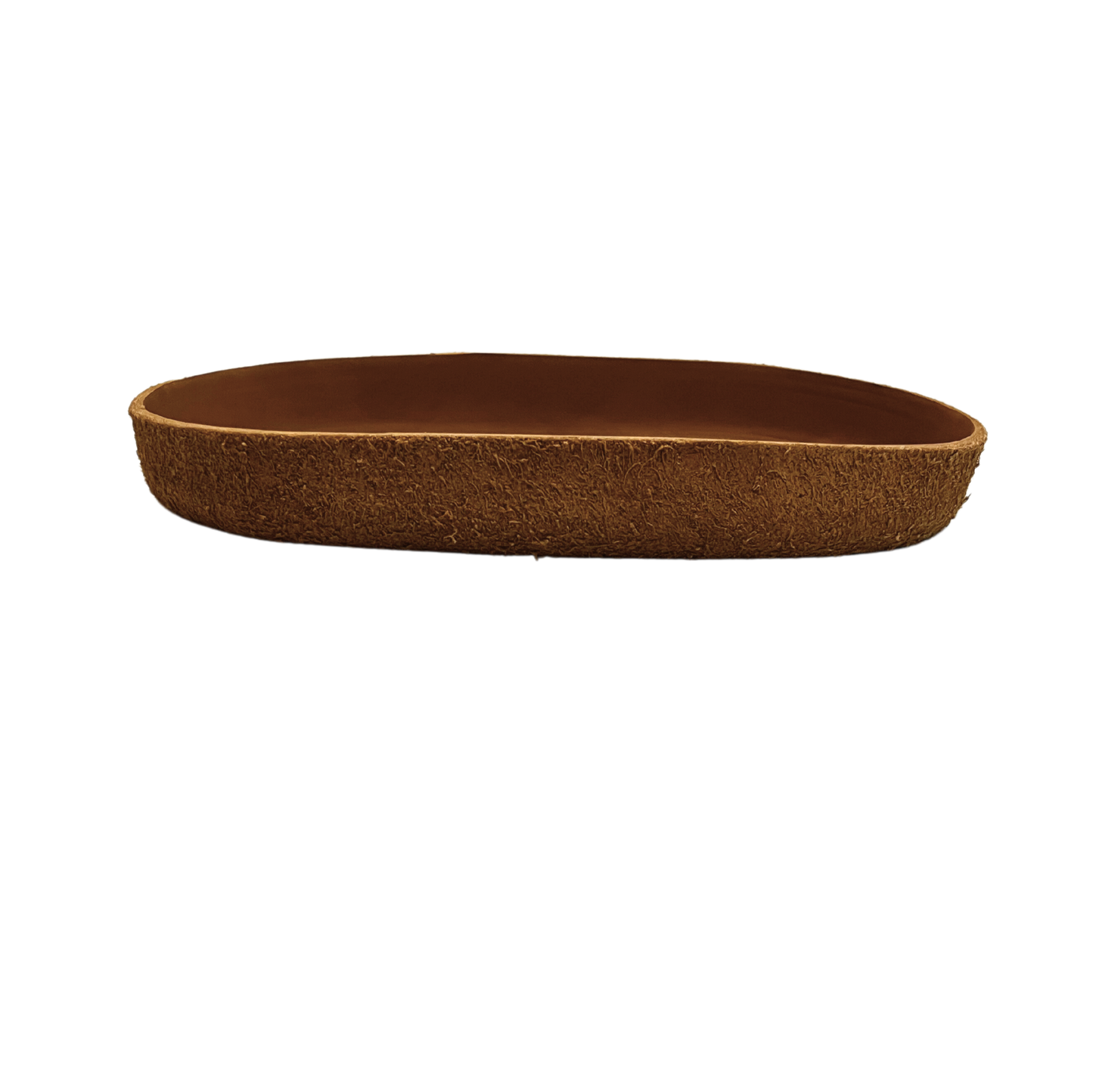 Leather Valet Tray: Oval