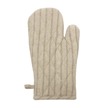 Striped Oven Mitt