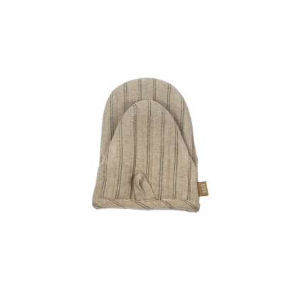Striped Half Oven Mitt