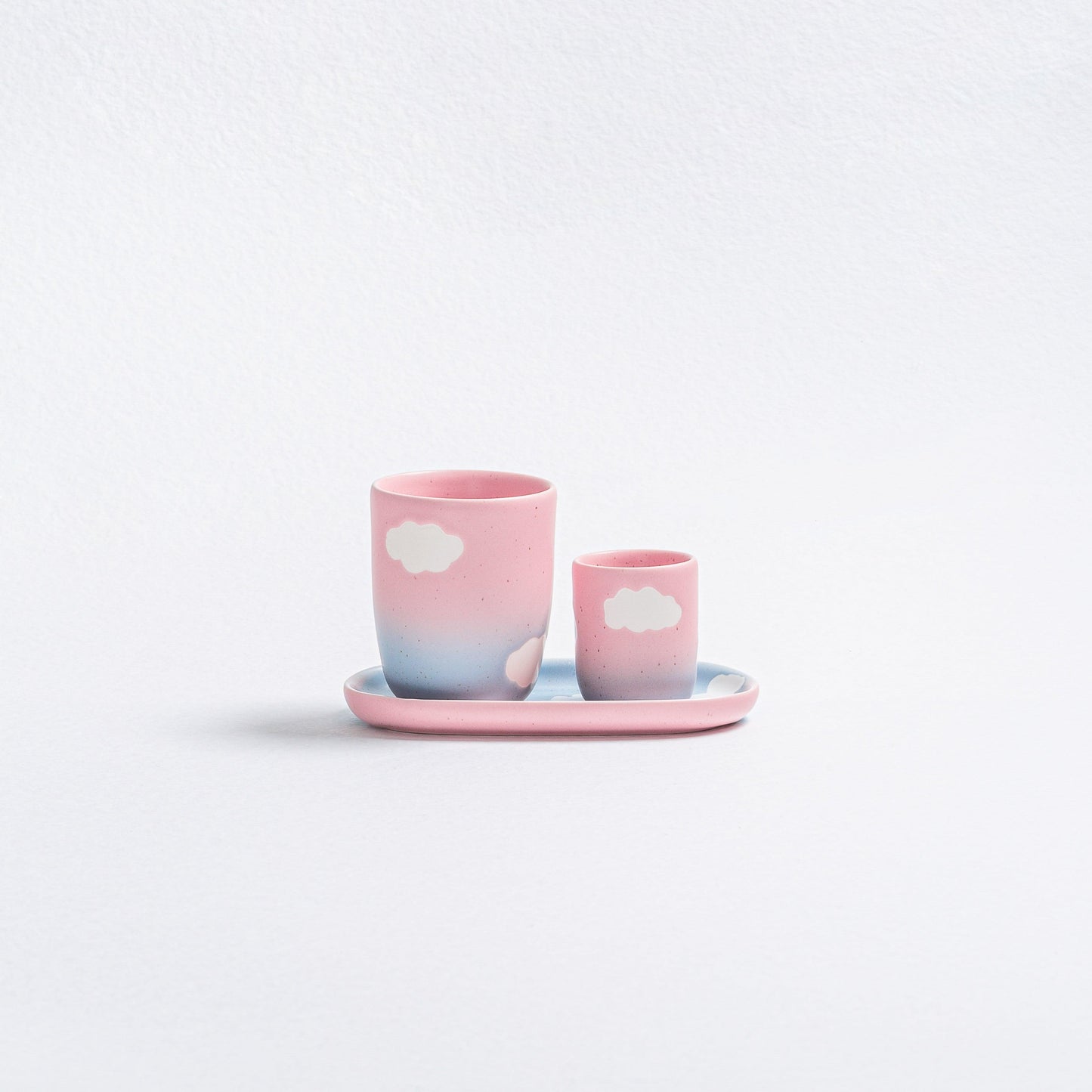 Espresso Cup stoneware ceramic — Cloud Sunset Collection