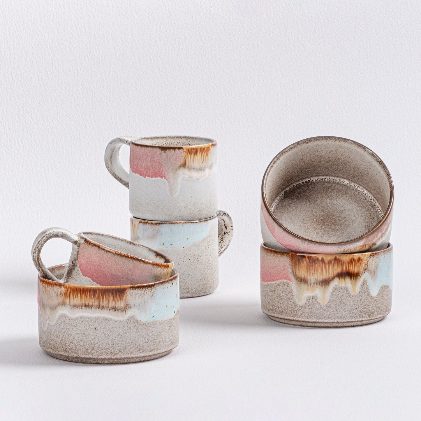 Mug 12.2oz / 360ml stoneware ceramic — Melting Ice Cream Collection