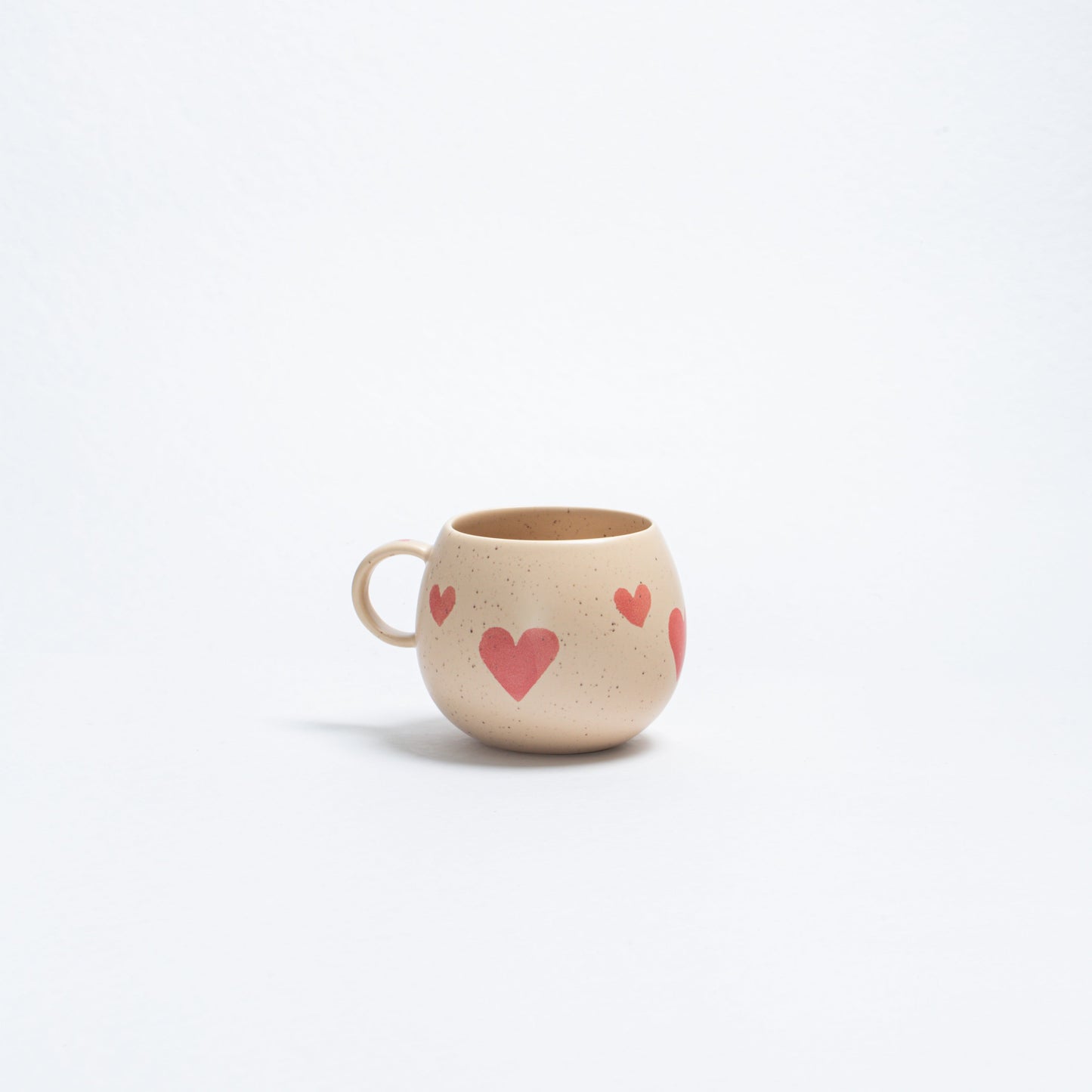 Hearts Stoneware ceramic Mug 17oz / 500ml —  Limited Edition