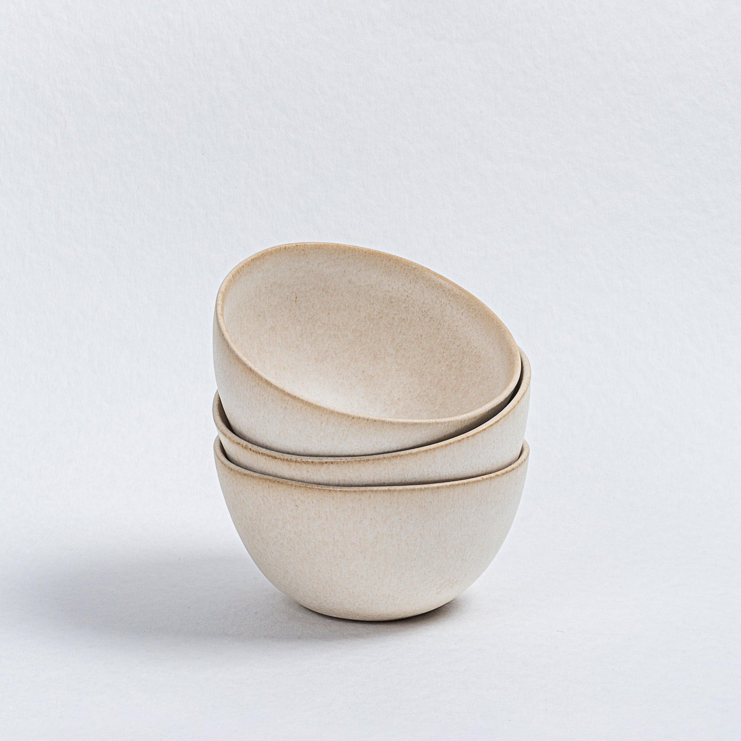 Set of 16 stoneware ceramic Dinnerware — Sand Storm Collection