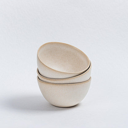 Set of 16 stoneware ceramic Dinnerware — Sand Storm Collection