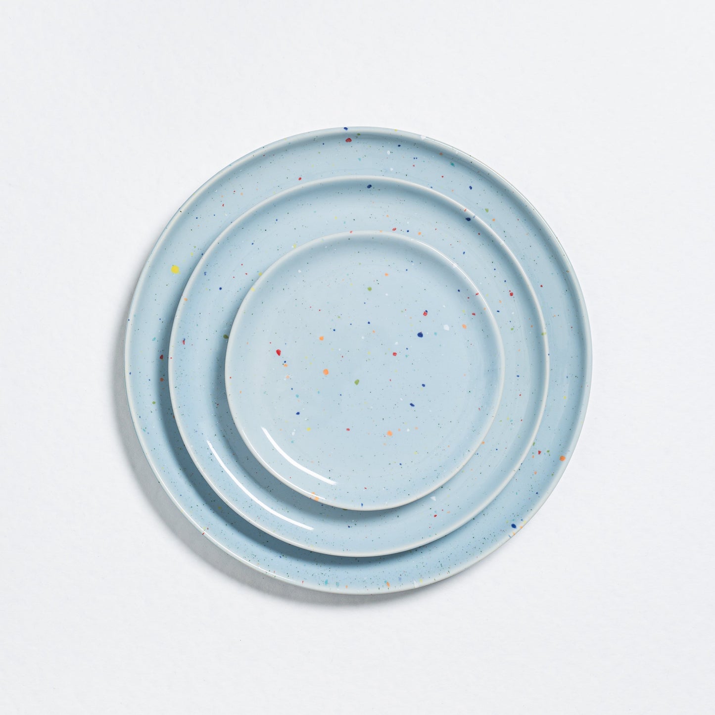 Set of 30 Colors stoneware ceramic Dinnerware — Party Collection
