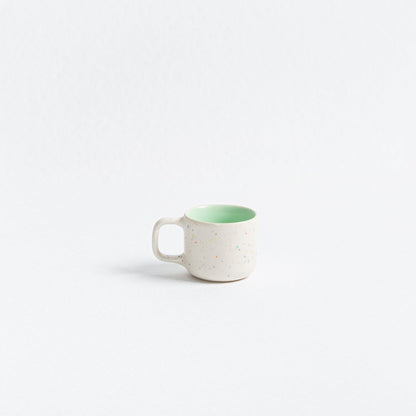 Set of 4 Colors Espresso Mugs stoneware ceramic — Breeze Party Out