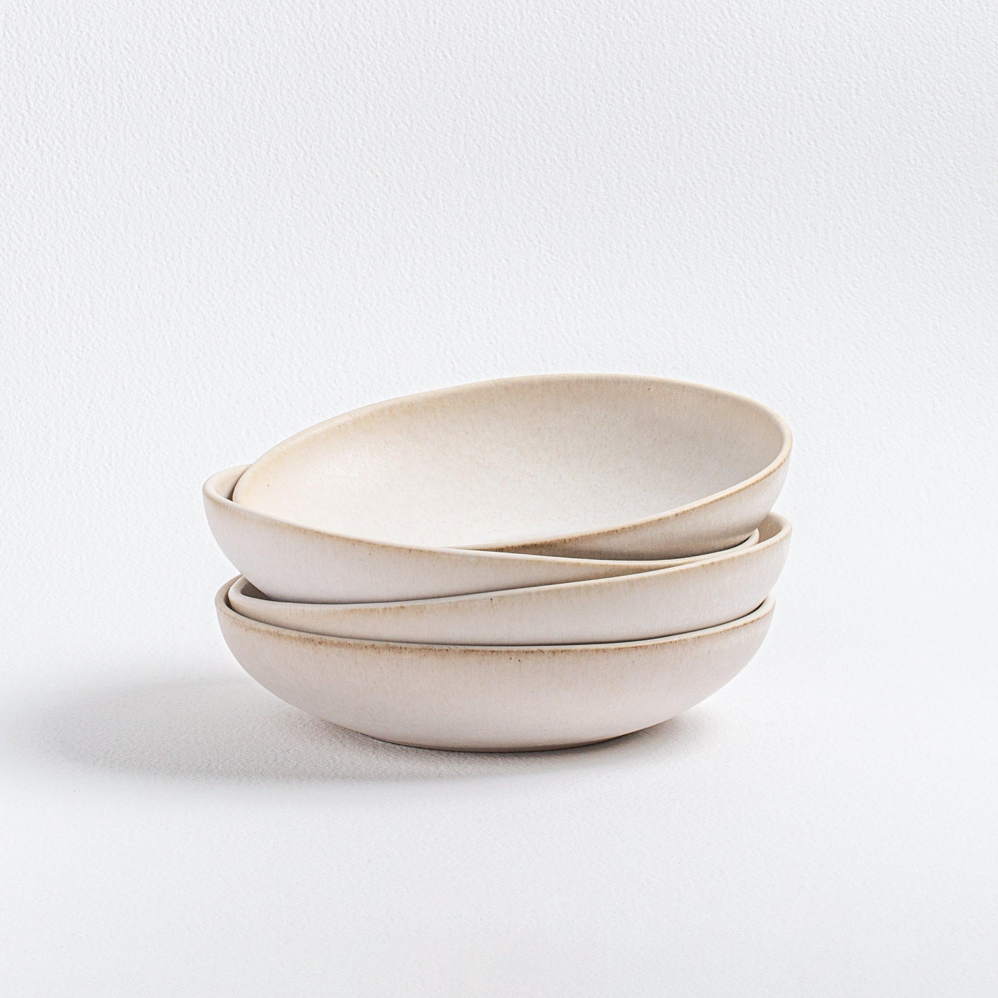 Set of 16 stoneware ceramic Dinnerware — Sand Storm Collection
