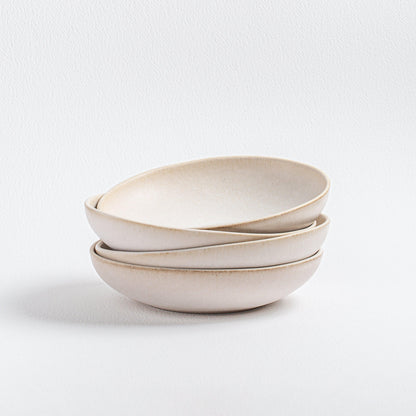 Set of 16 stoneware ceramic Dinnerware — Sand Storm Collection