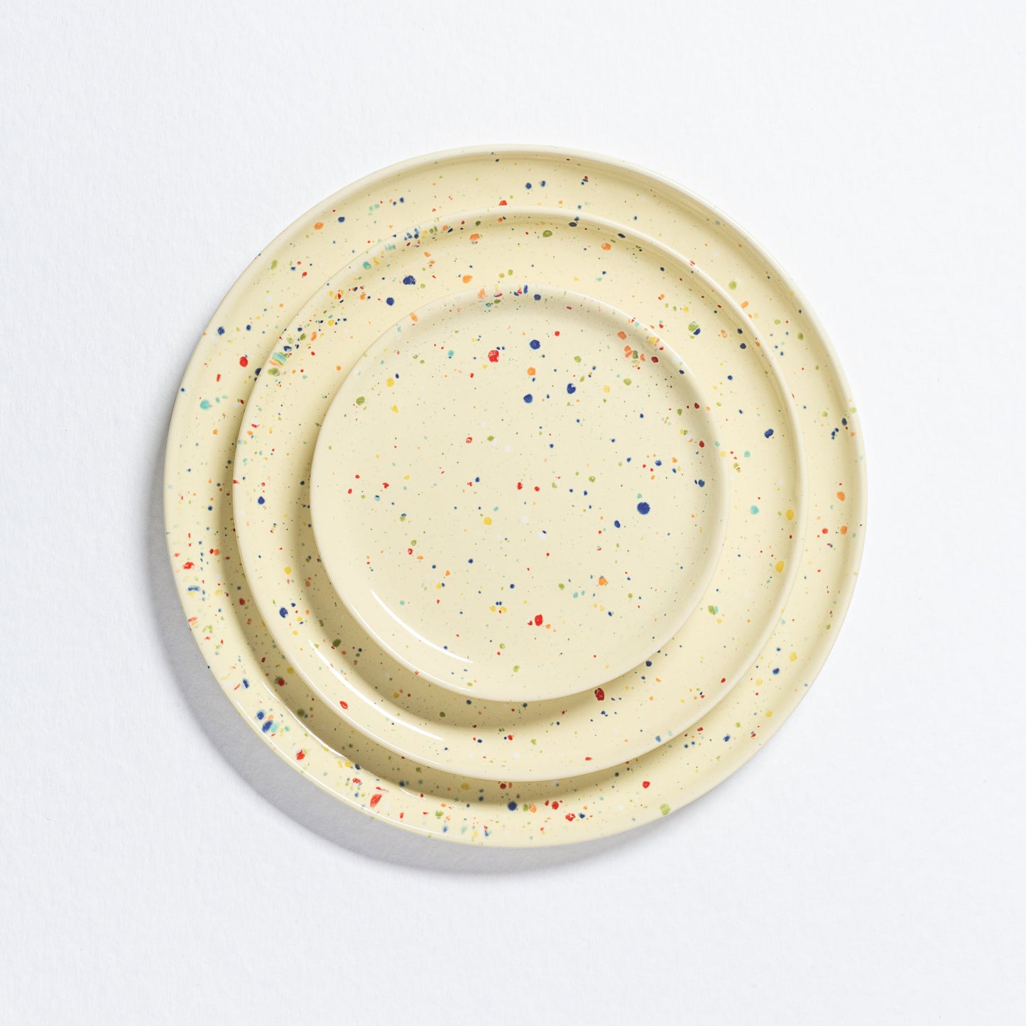 Set of 30 Colors stoneware ceramic Dinnerware — Party Collection
