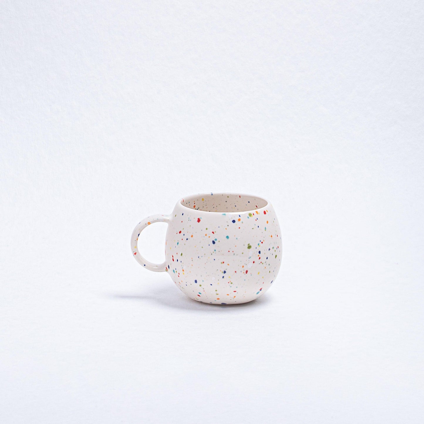 White Ball Mug 17oz / 500ml stoneware ceramic — Party Collection