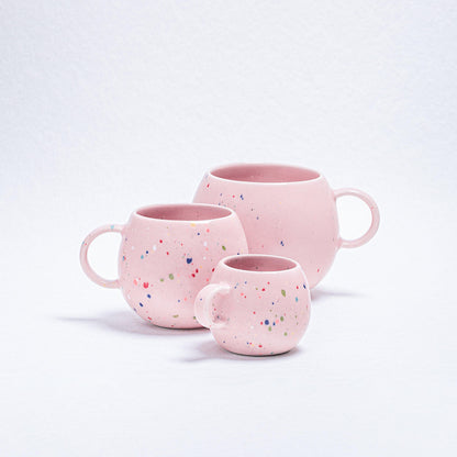 Pink Ball Mug 17oz / 500ml stoneware ceramic — Party Collection