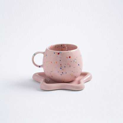 Pink Ball Mug 17oz / 500ml stoneware ceramic — Party Collection