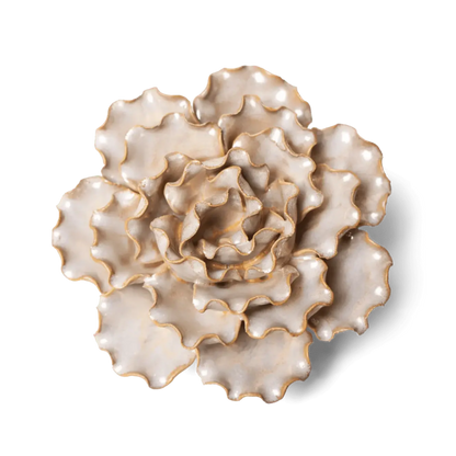Ceramic Flower Wall Art Lettuce Pearl 6: Sea Lettuce Large Pearl