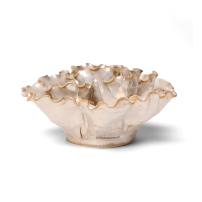 Ceramic Flower Wall Art Lettuce Pearl 6: Sea Lettuce Large Pearl