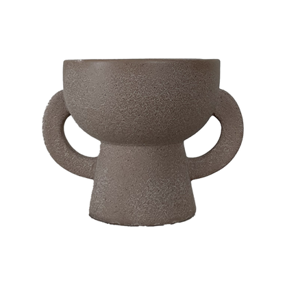 Textured Vase with Handles