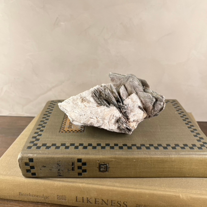 Brazilian Mica, Clevelandite & Black Tourmaline Cluster