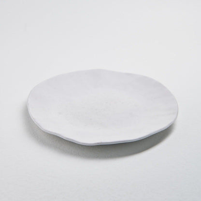 Set of 16 White stoneware ceramic Dinnerware — Pure Collection