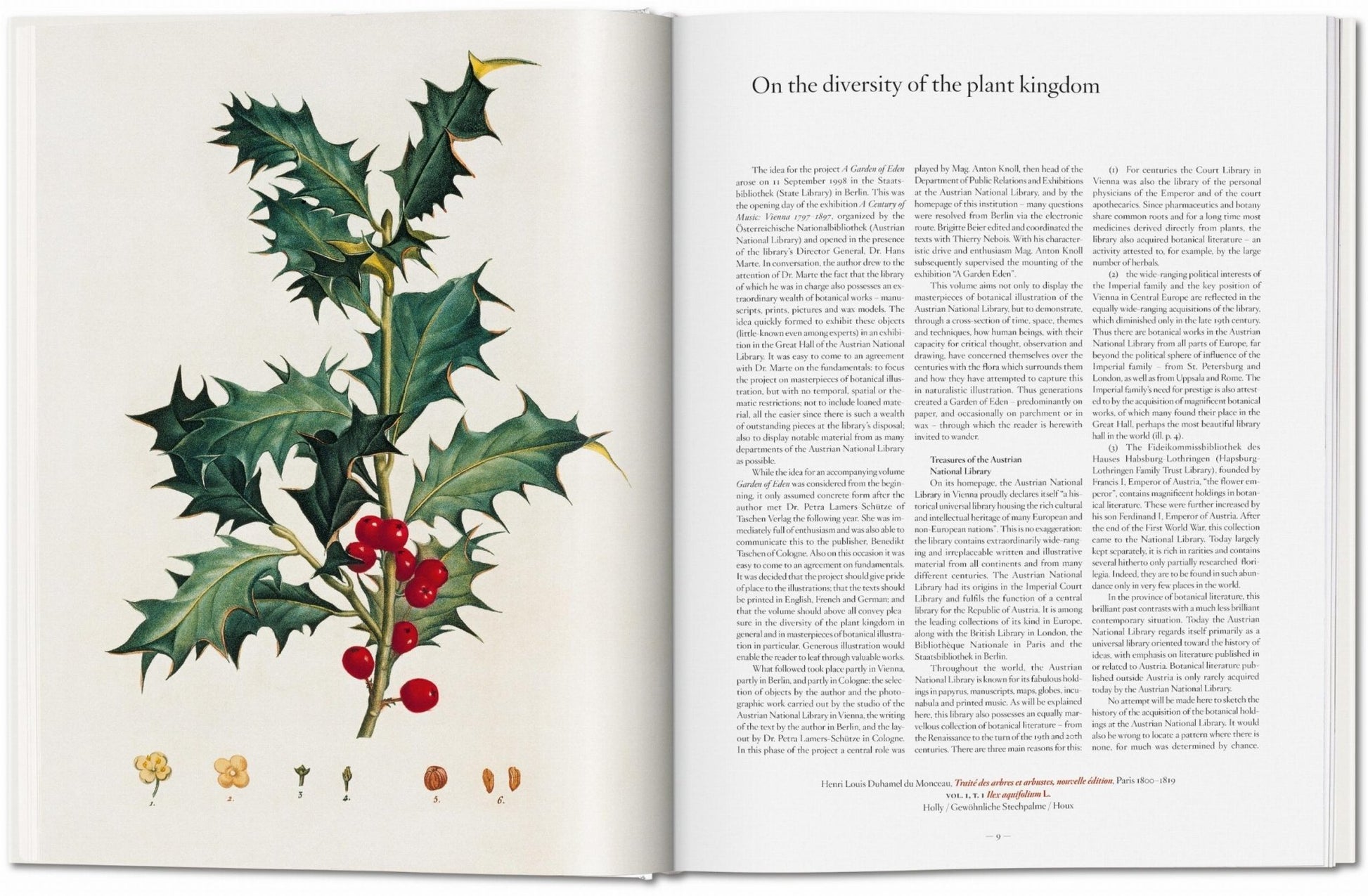 A Garden Eden. Masterpieces of Botanical Illustration (German, French, English) - mosswell.us