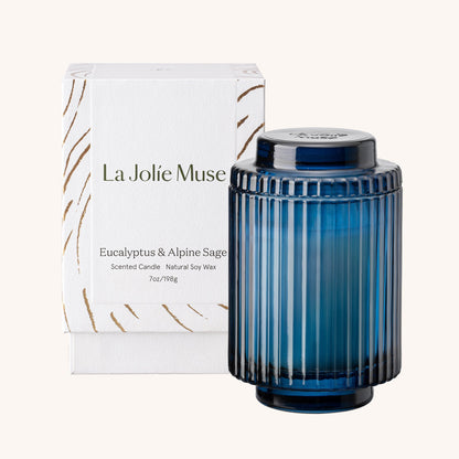 Amélie – Eucalyptus & Alpine Sage Candle - mosswell.us