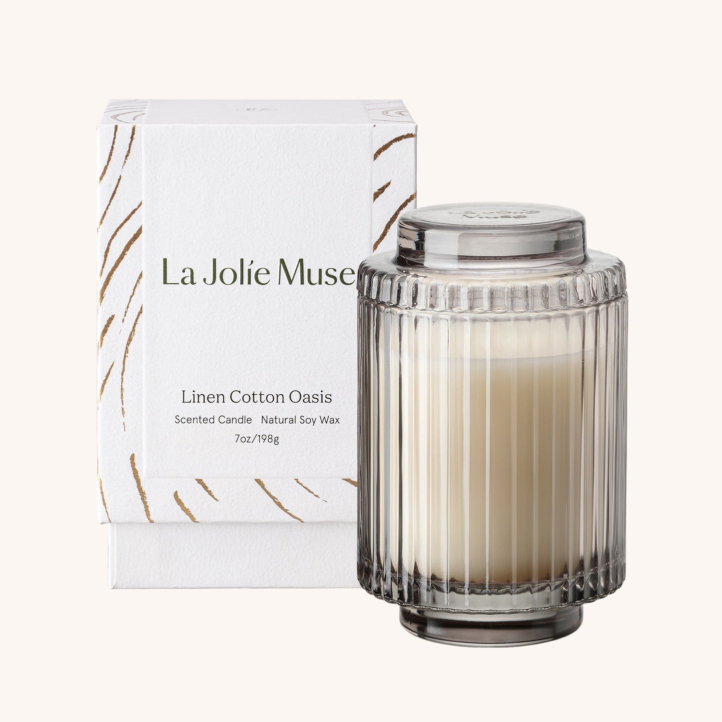 Amélie – Linen Cotton Oasis Candle - mosswell.us