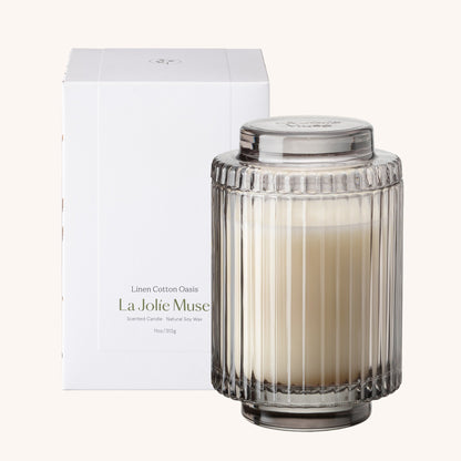 Amélie – Linen Cotton Oasis Candle - mosswell.us