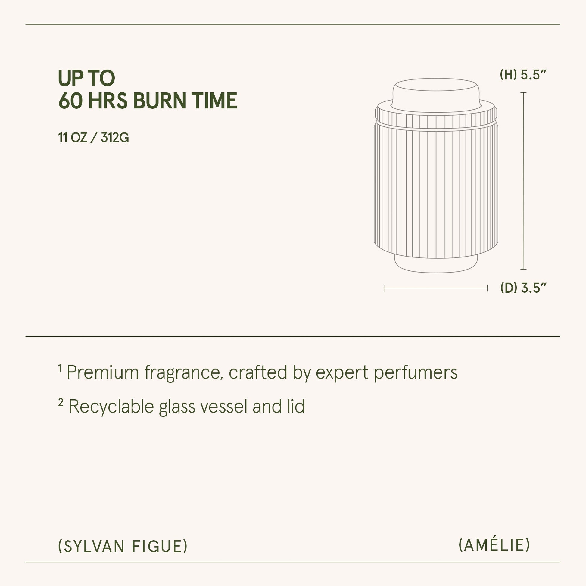 Amélie – Sylvan Figue Candle - mosswell.us