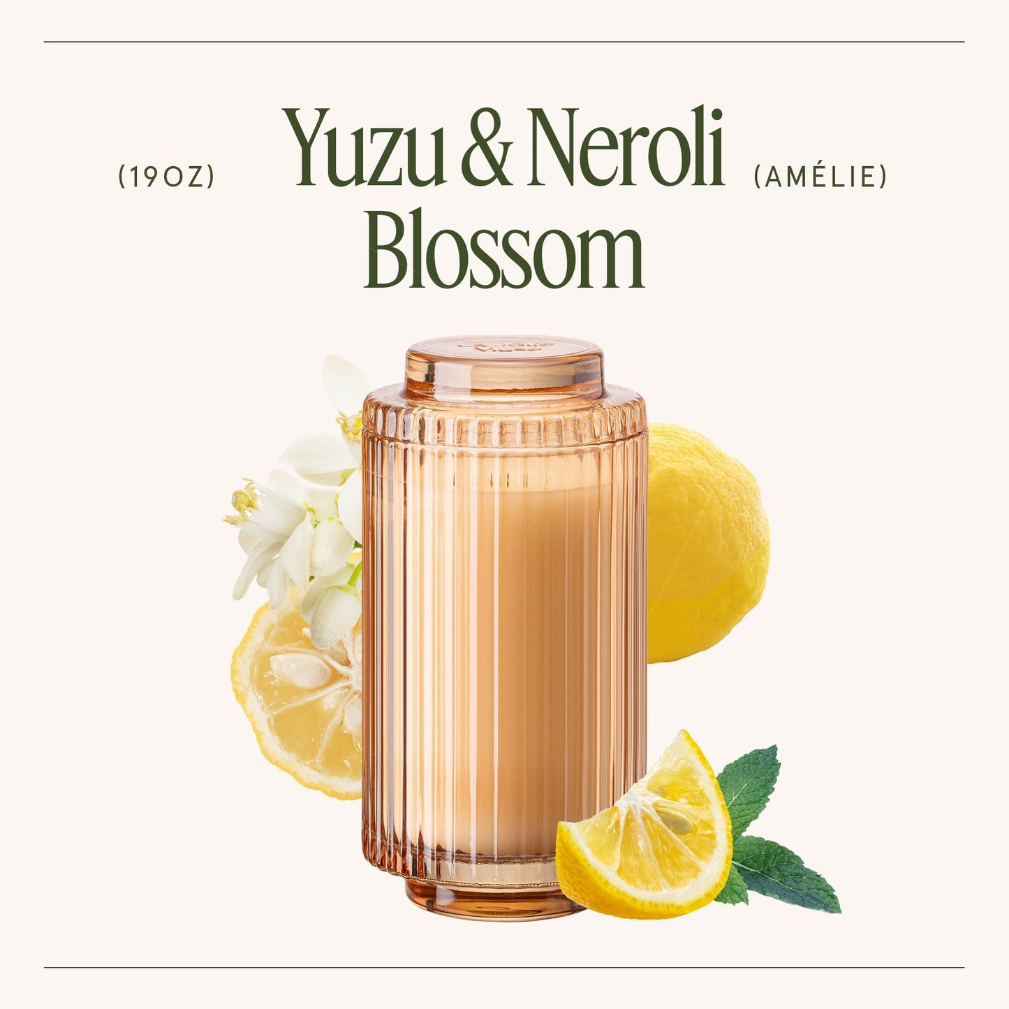 Amélie – Yuzu & Neroli Blossom Candle - mosswell.us