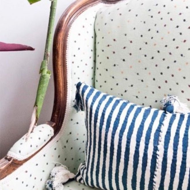 Antigua Pillow - Dark Teal Blue - mosswell.us