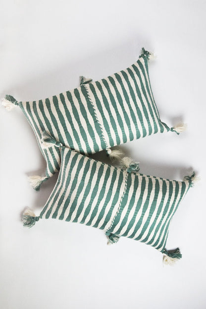 Antigua Pillow - Dusty Green - mosswell.us