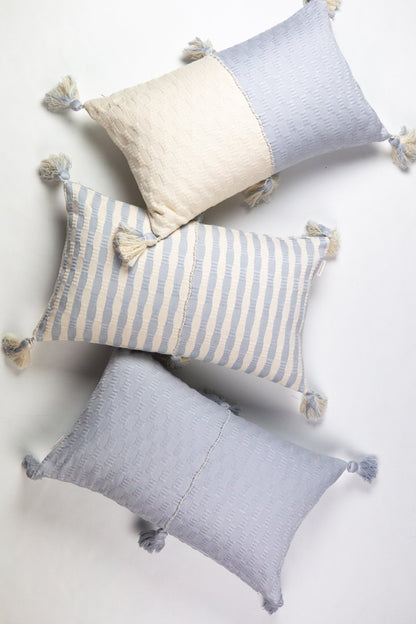 Antigua Pillow - Light Cool Grey - mosswell.us