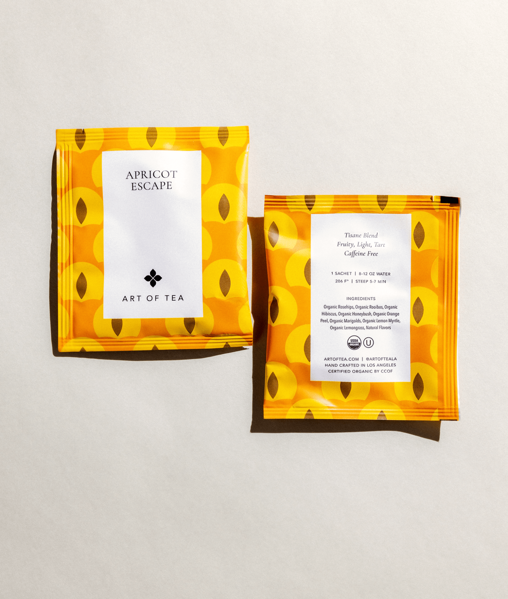Apricot Escape Eco Teabag Sachets - mosswell.us