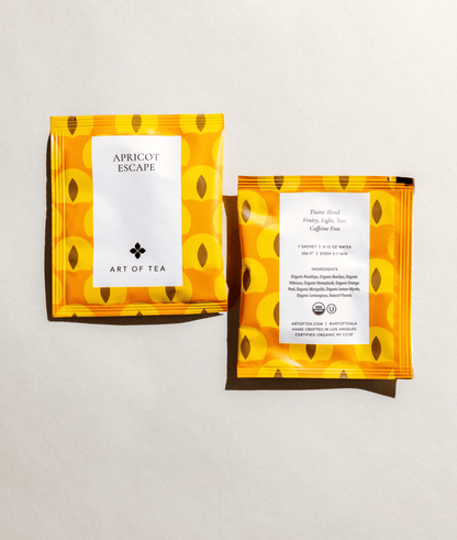 Apricot Escape Eco Teabag Sachets - mosswell.us
