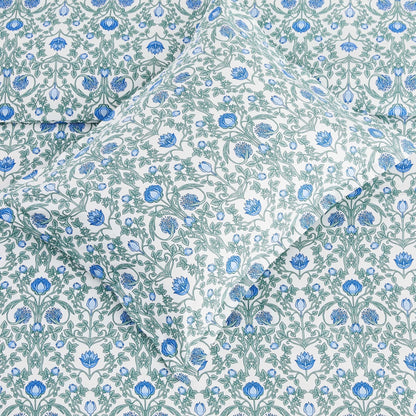 Arts & Crafts Floral Printed Duvet Set - mosswell.us