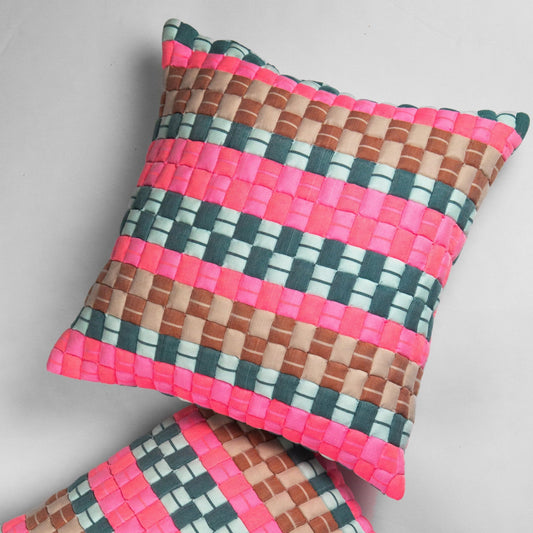 Backordered: Sujani Quilted Pillow — Multi - mosswell.us