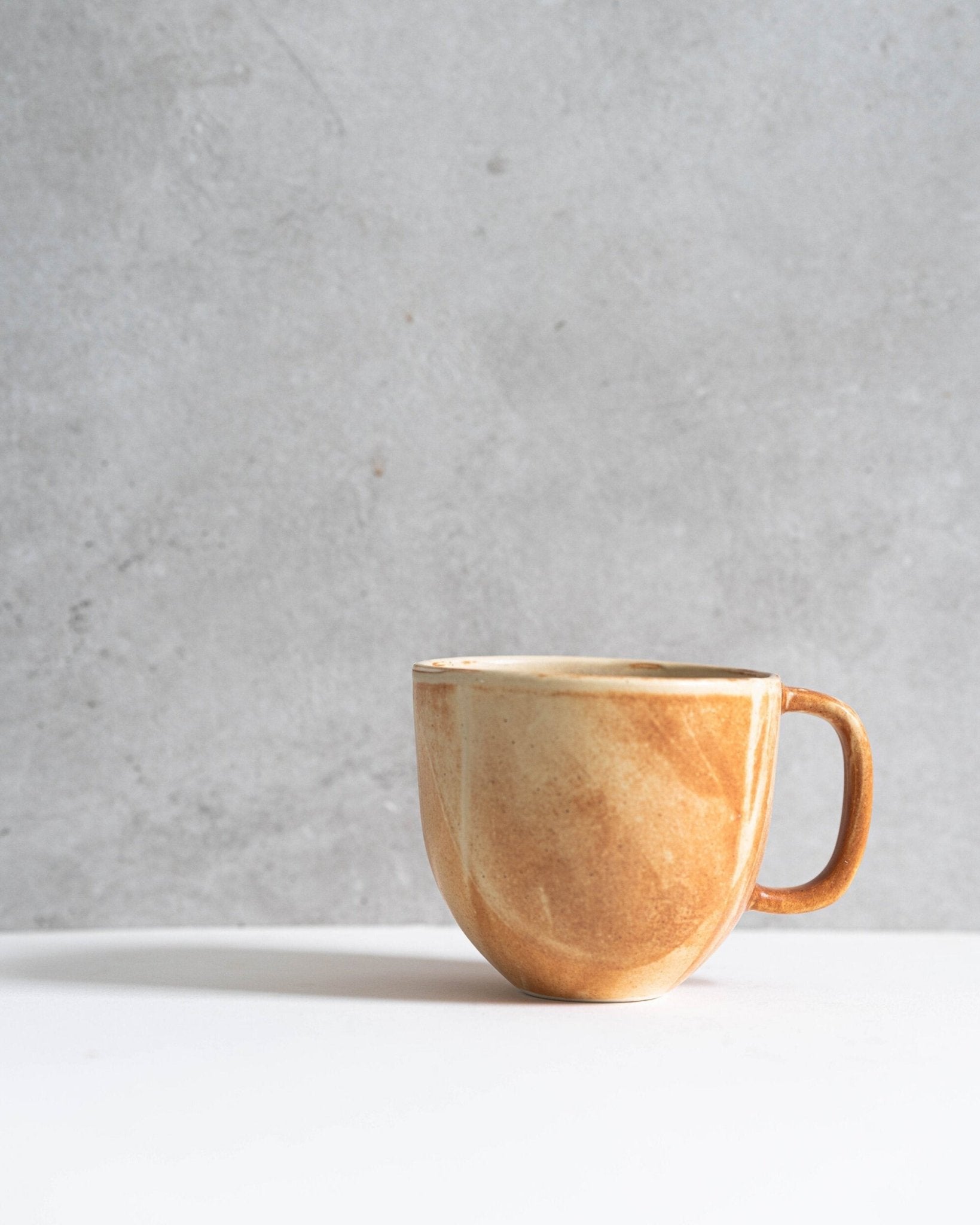 Beige Matte Stoneware Coffee Mug - mosswell.us
