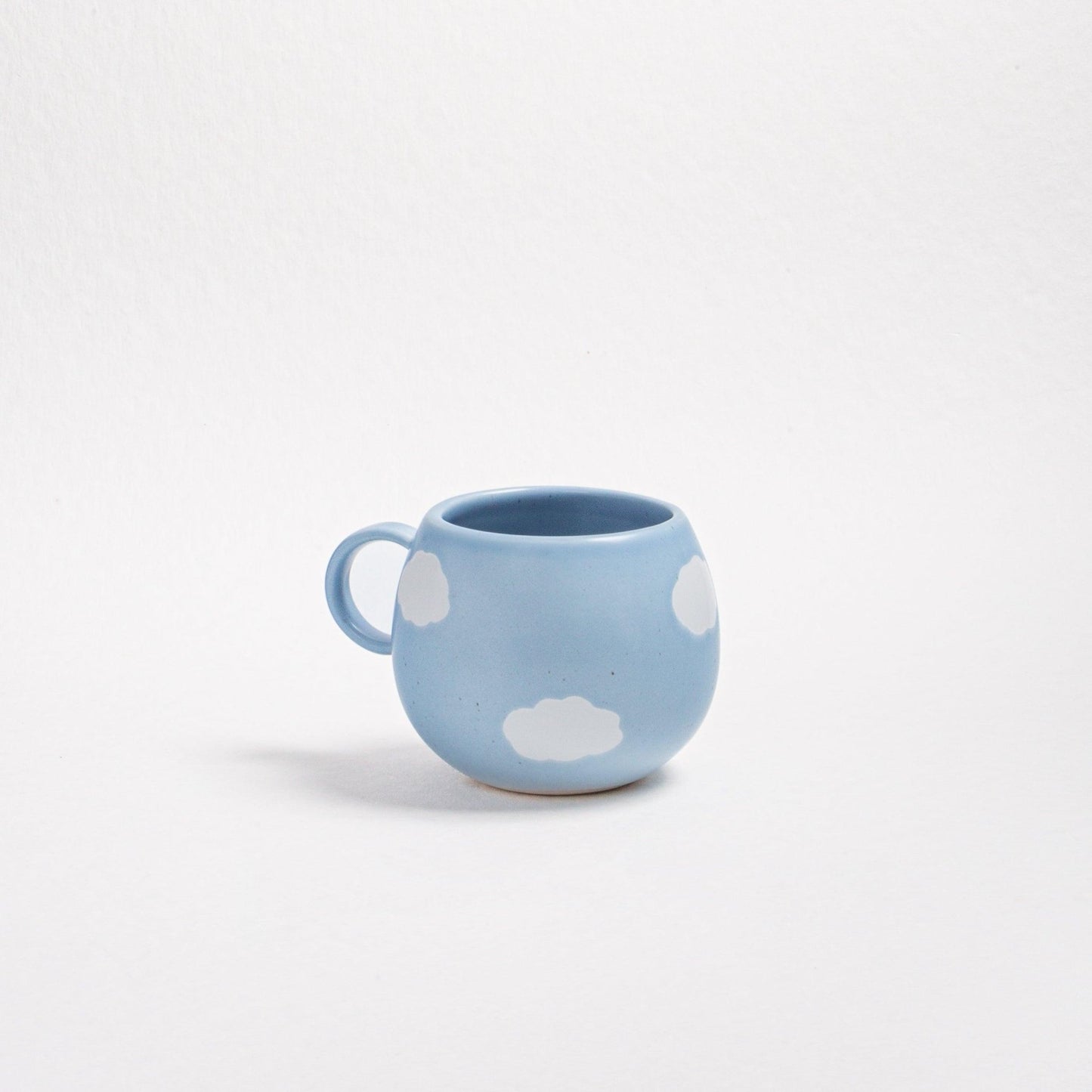 Blue Ball Mug 8.5oz / 250ml stoneware ceramic — Cloud Collection - mosswell.us